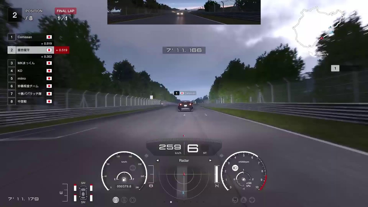 [GT7] ニュル北走行会 [参加型]