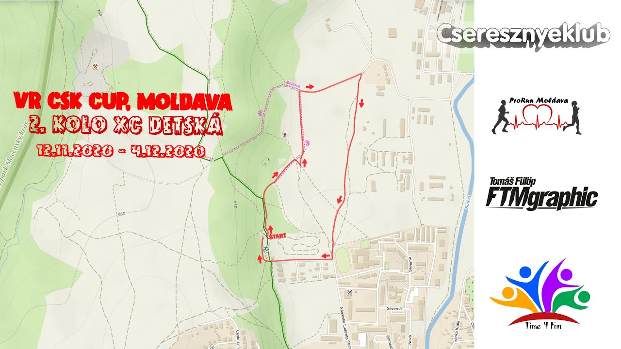 VR CsK CUP, Moldava, Detsk&aacute; Trasa 2.kolo