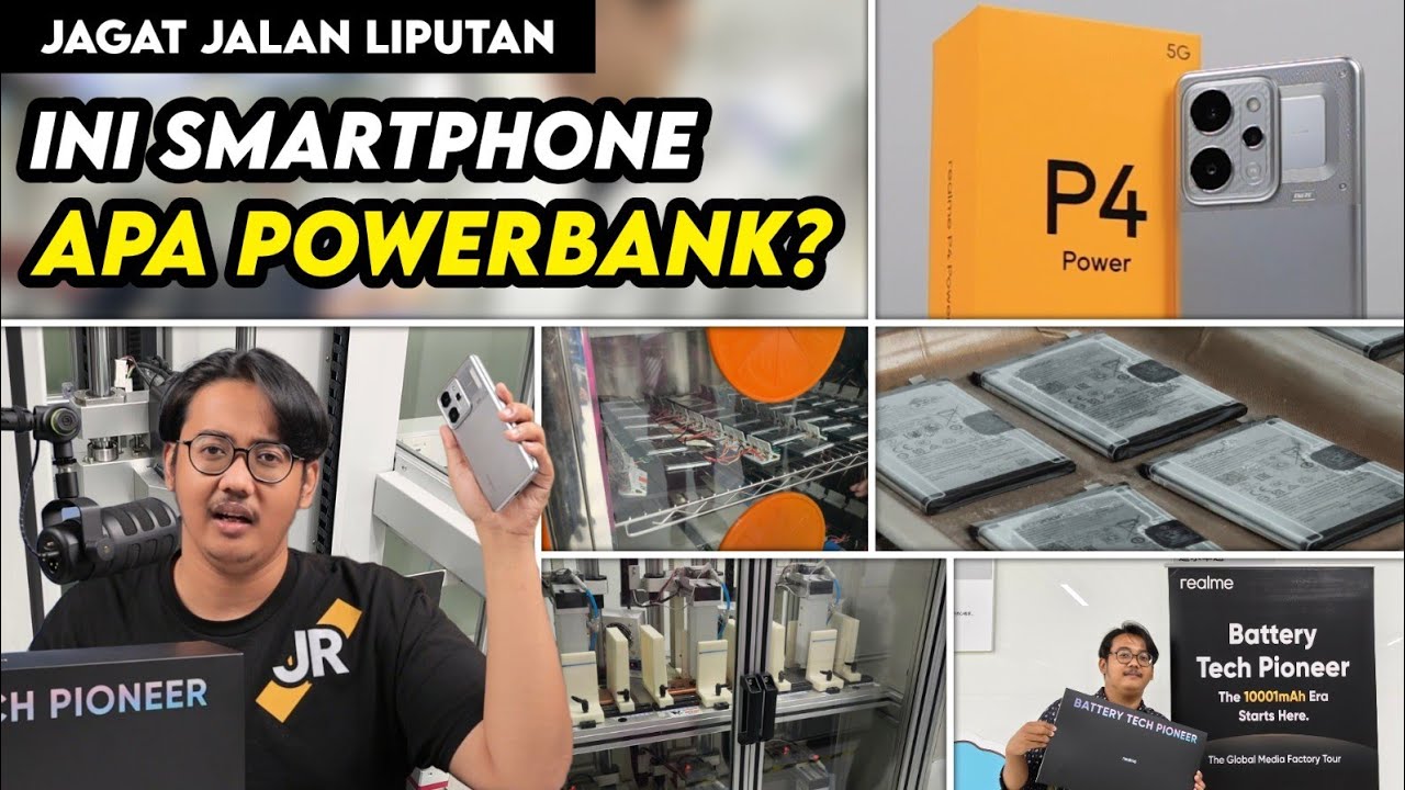 Mengintip Lab Pengembangan Smartphone realme yang Baterai nya Seperti Power Bank!