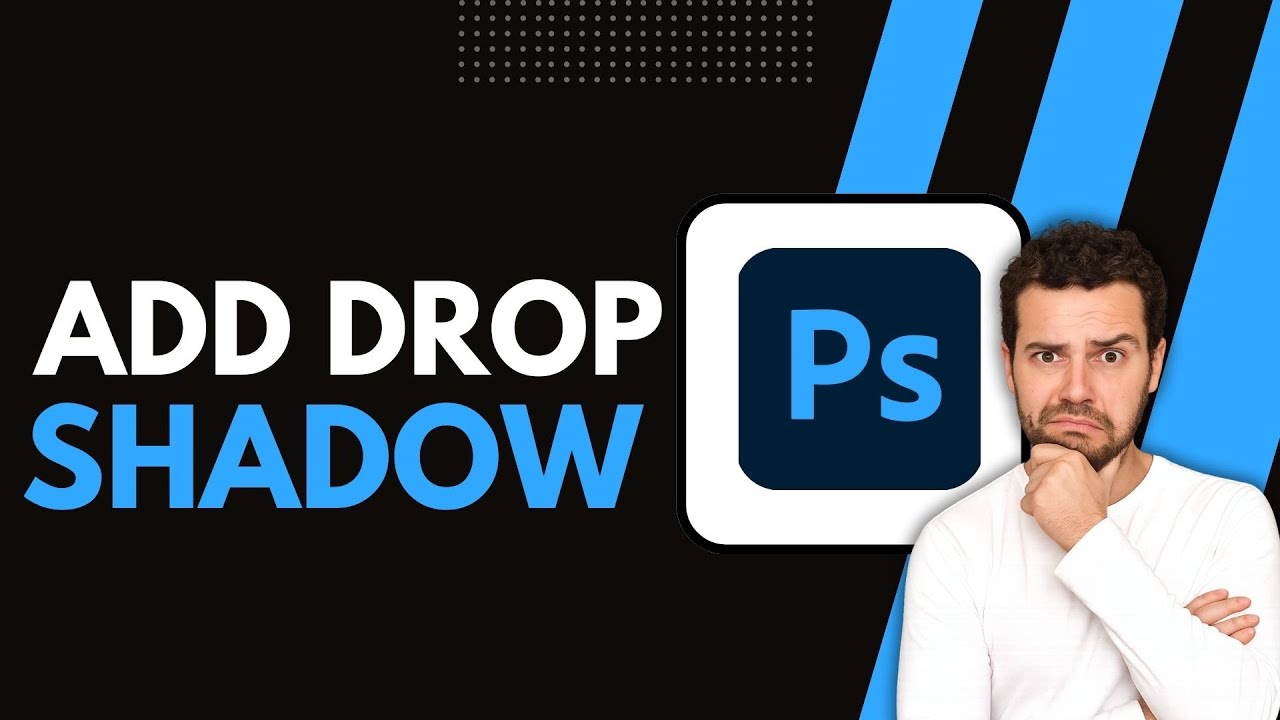 ✅ How to Add Drop Shadow in Photoshop (2026 Tutorial for US Creators) 🌑