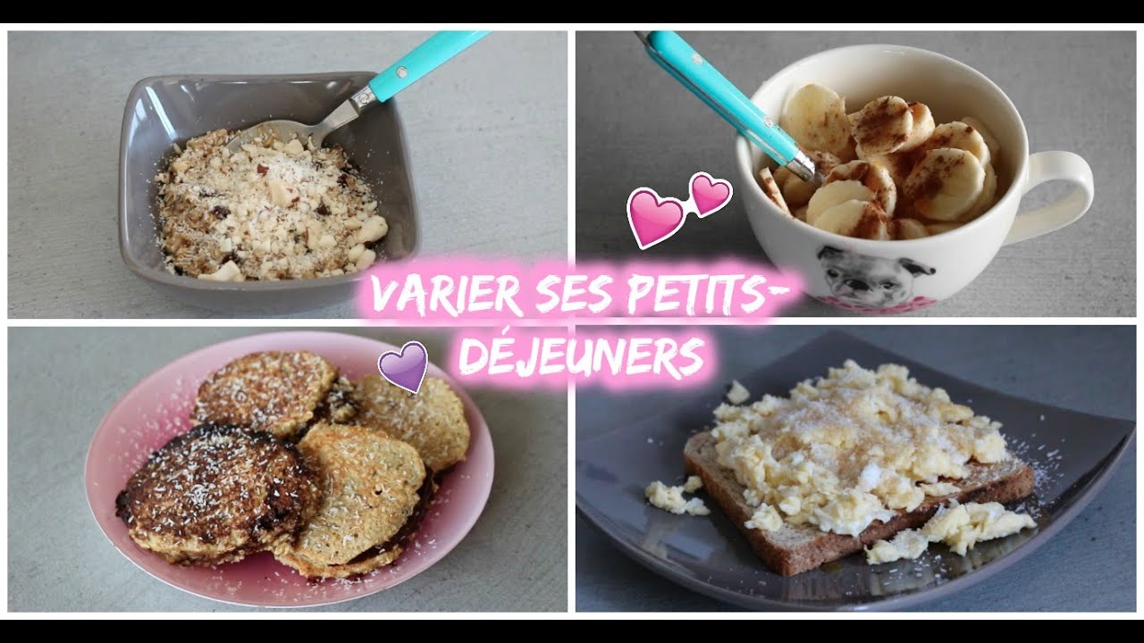 [ Recette N°16 ] Varier les petits-déjeuners!
