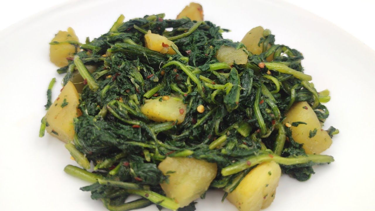 cicoria e patate 📌 facile e veloce