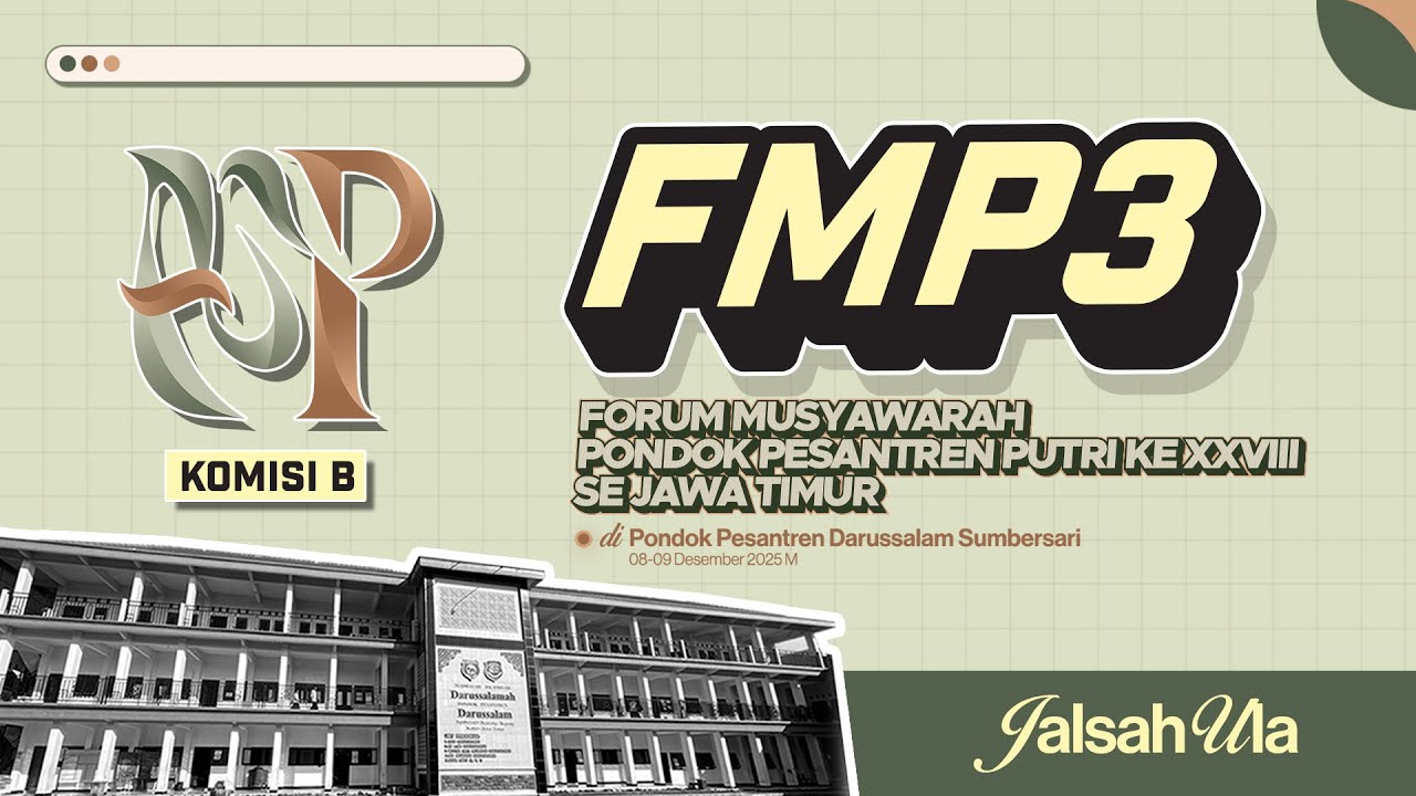 [LIVE] FMP3 JALSAH ULA KOMISI B DI PP. SUMBERSARI KEDIRI I 08 DESEMBER 2025