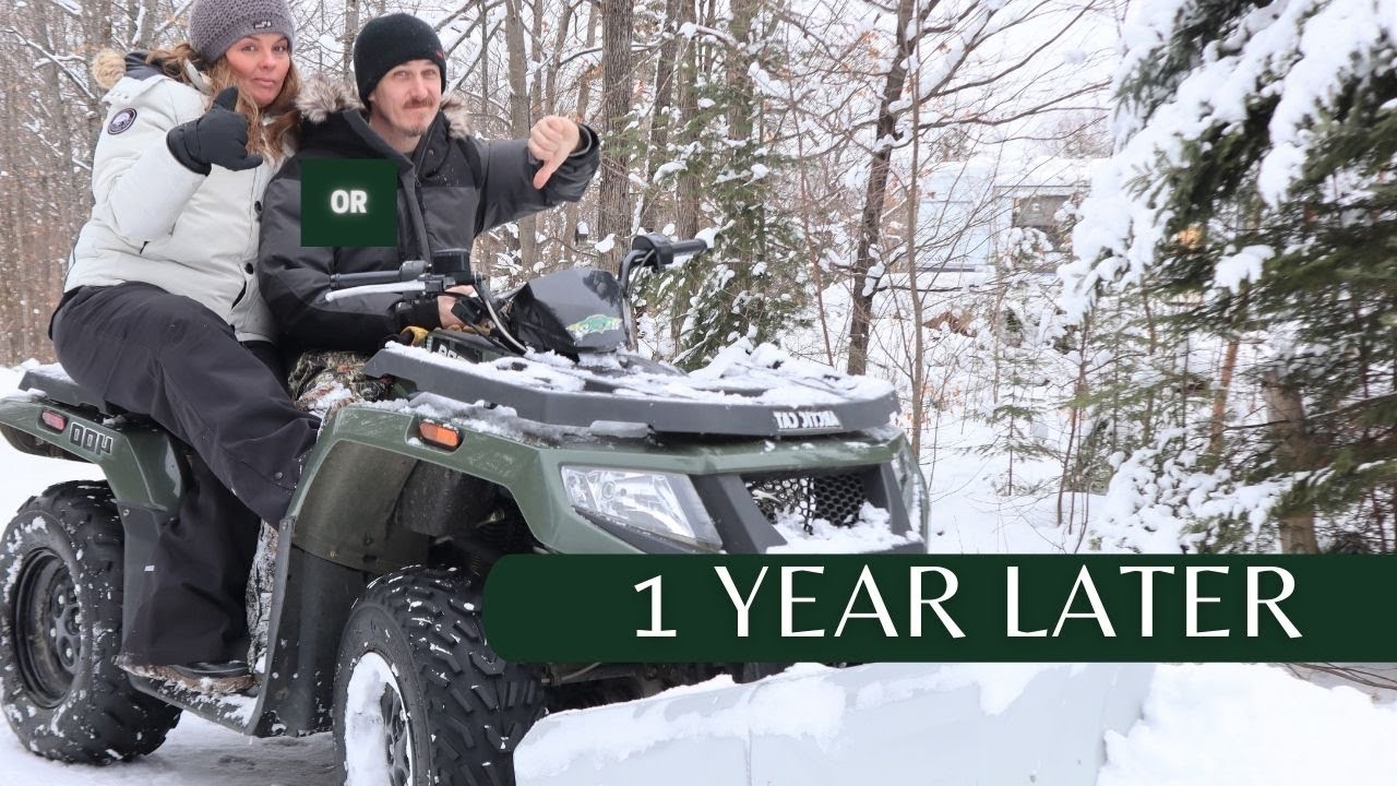 ATV Snow Plowing | Kolpin Switchblade | 1 Year Update