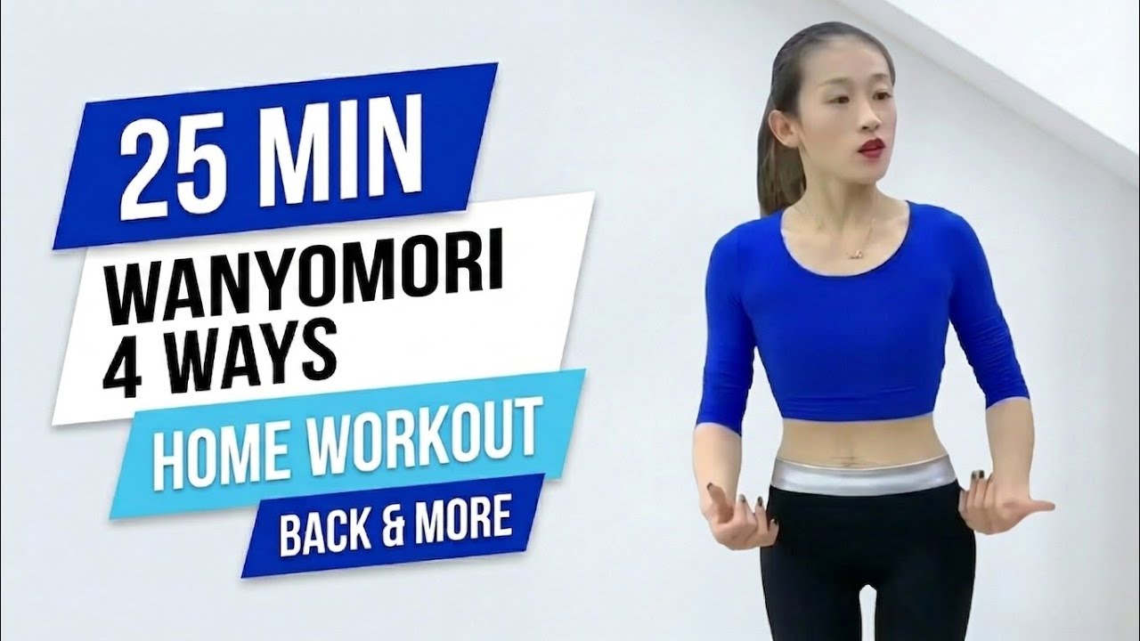 Wanyomori Coach's 25-minute Chinese Diet Workout to Melt Fat Fast at Home