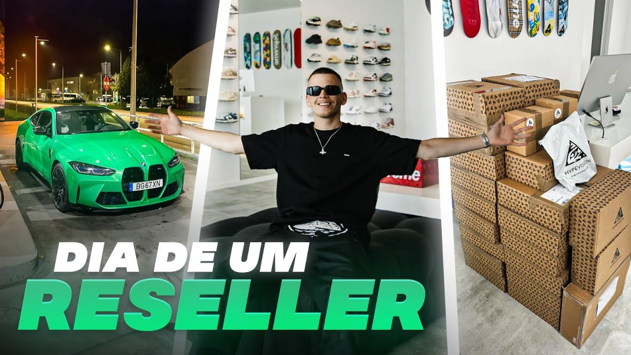 DIA DE UM RESELLER EM PORTUGAL