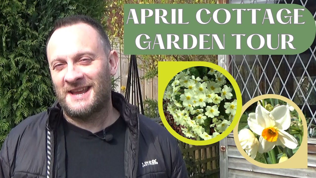 April Cottage Garden Tour | Spring Gardening UK | Early Spring Bulbs for Scent & Hardy Perennials