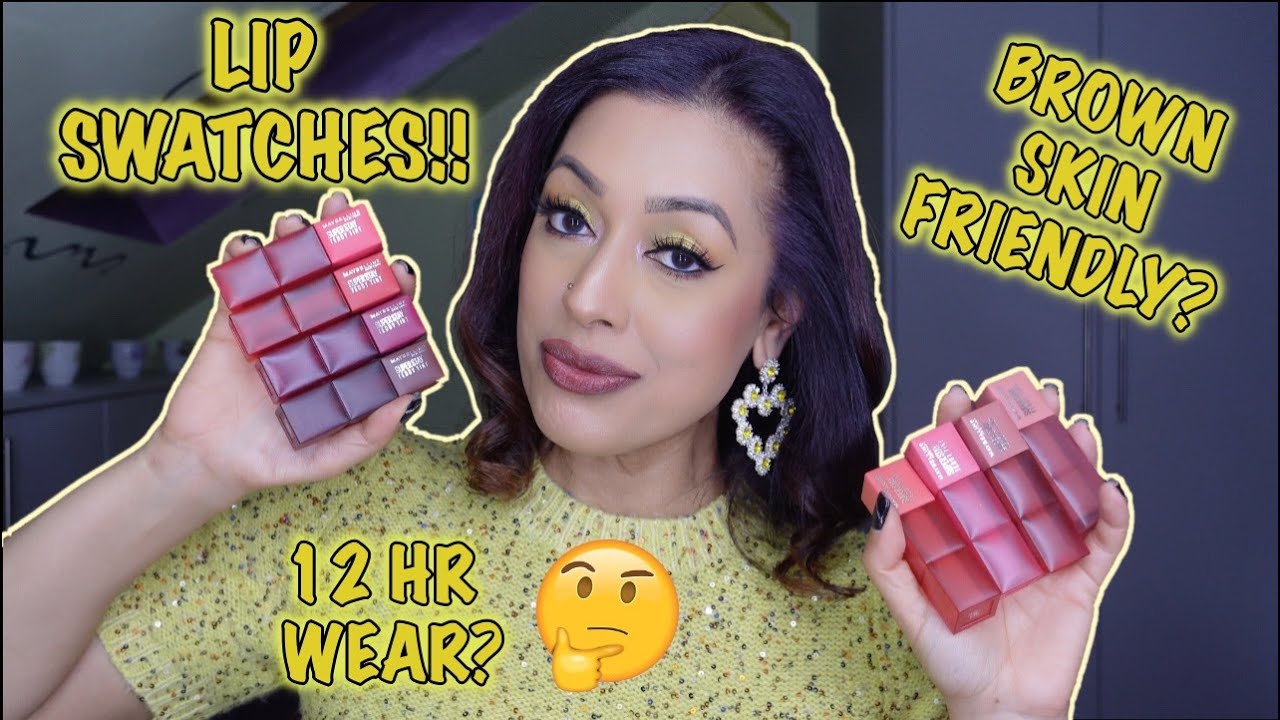 ОБЗОР: НОВИНКА! Maybelline SuperStay Teddy Tint — СВОТЧИ ДЛЯ ГУБ!