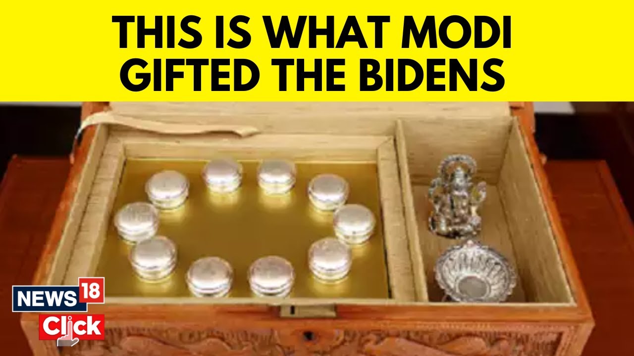 Sandalwood Box With 'Das Danam', 7.5-carat Green Diamond | PM Modi's Gifts to Biden, US First Lady