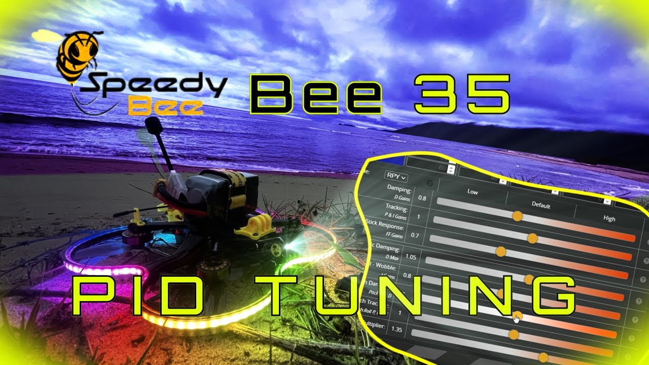 How to Tune SpeedyBee Bee 35 for INSANE Performance!🔥 #betaflight #speedybee #cinewhoop #bee35 #dji