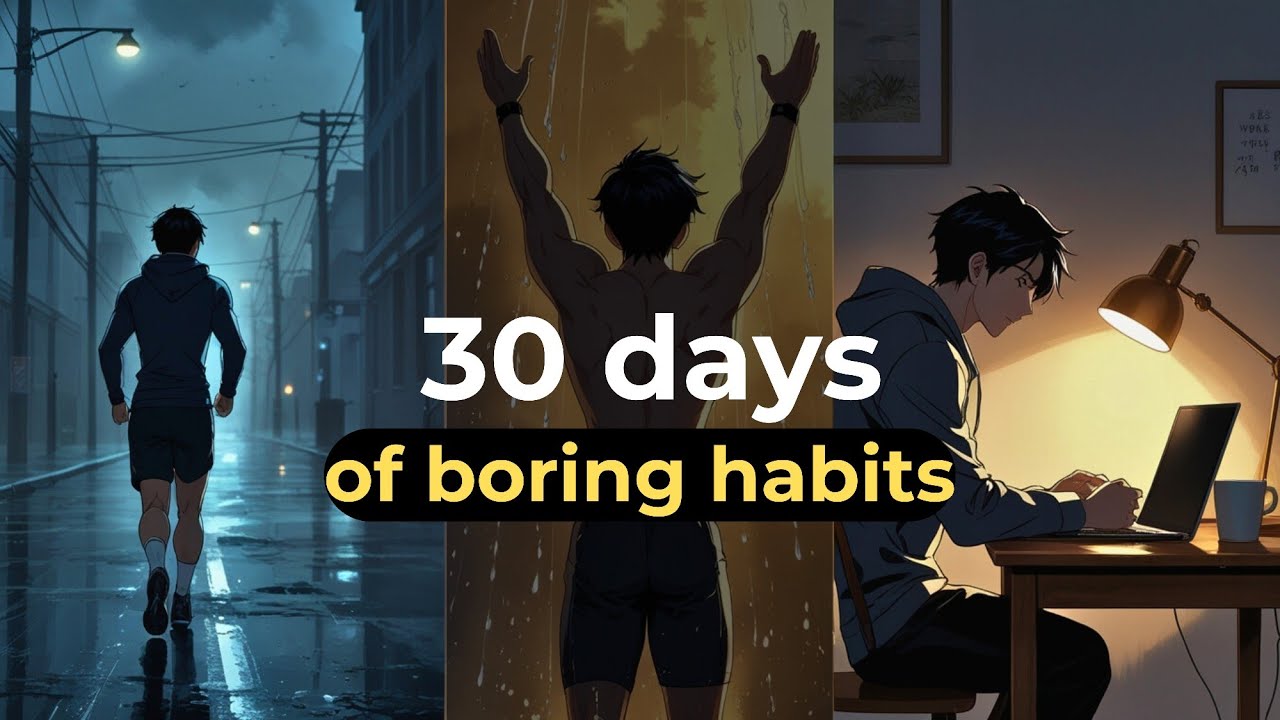 30 Days of Boring Habits That Quietly Make You Unstoppable