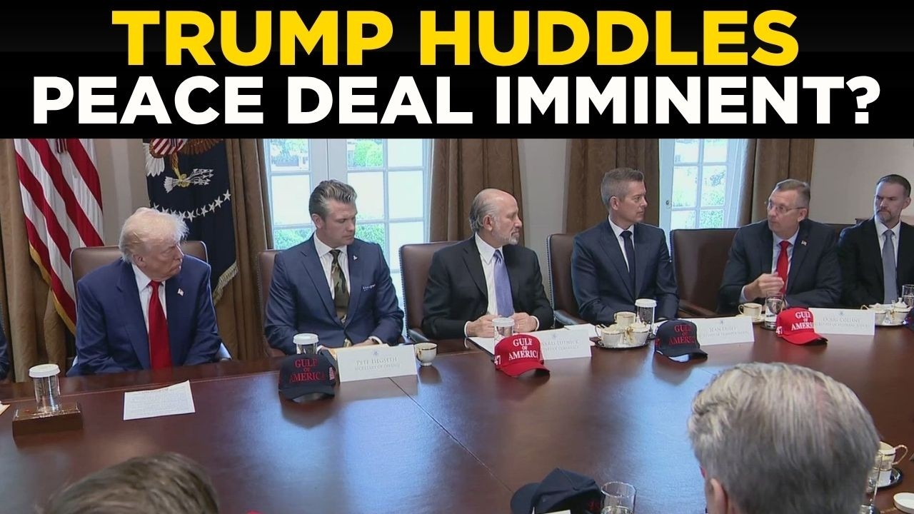 US IRAN WAR Live: TRUMP'S CABINET MEETS ON IRAN &ndash; CEASEFIRE DEAL ON THE LINE | World News