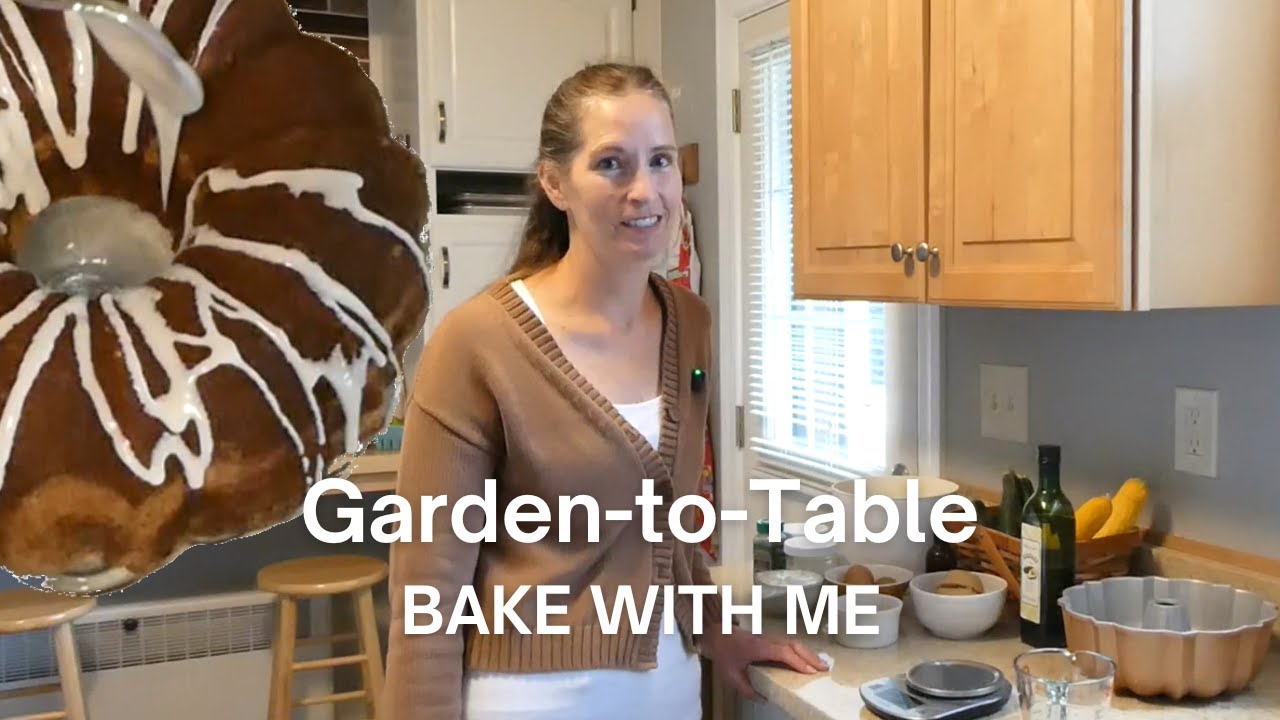 Moist Zucchini Coffee Cake Recipe | Easy Summer to Fall Dessert | Garden to Table Recipe