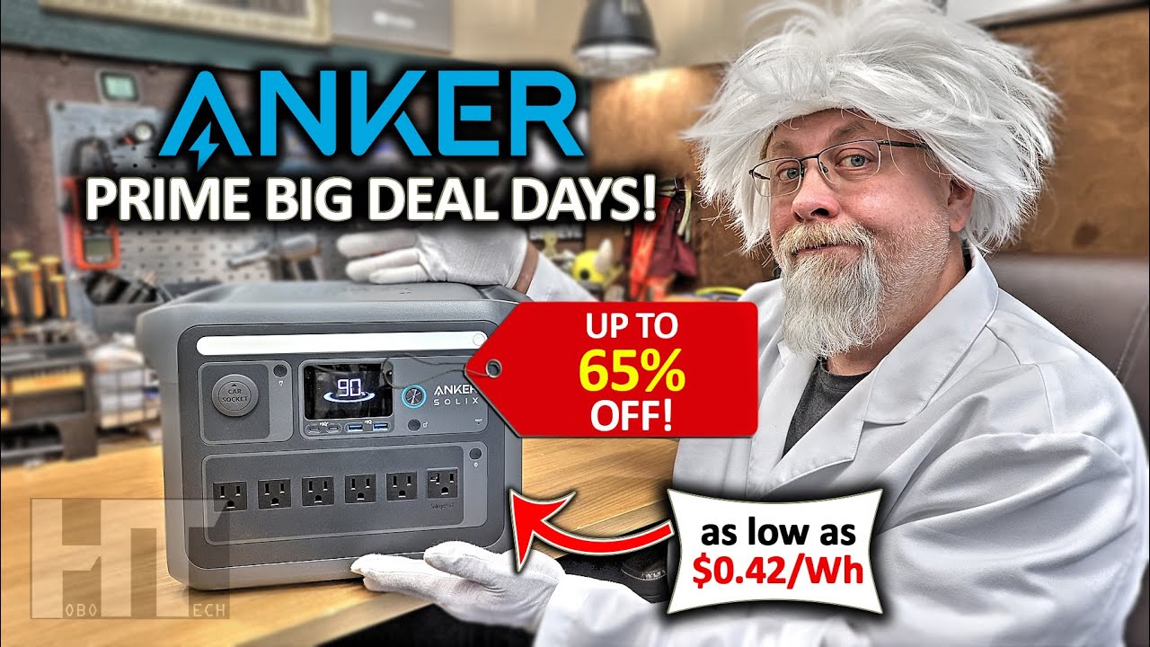 ANKER | Распродажа Amazon PRIME Big Deal Days на солнечные электростанции