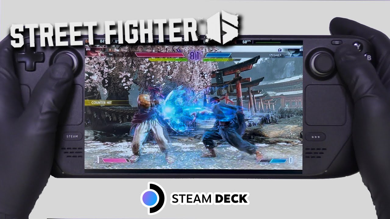 Street Fighter 6 | Steam Deck Gameplay | Steam OS | Steam Demo Available Now
