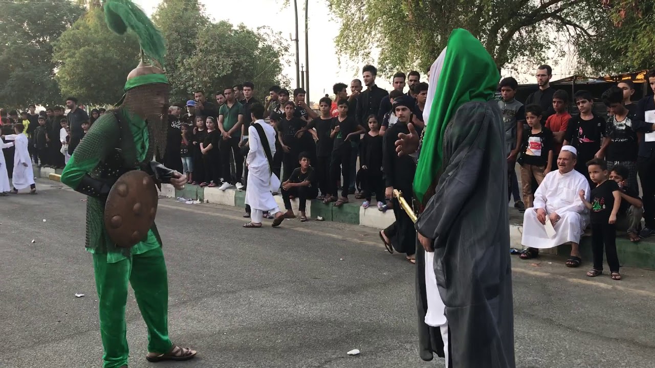 موكب اشبال الزهراء تشابيه الامام القاسم ع محرم 2018