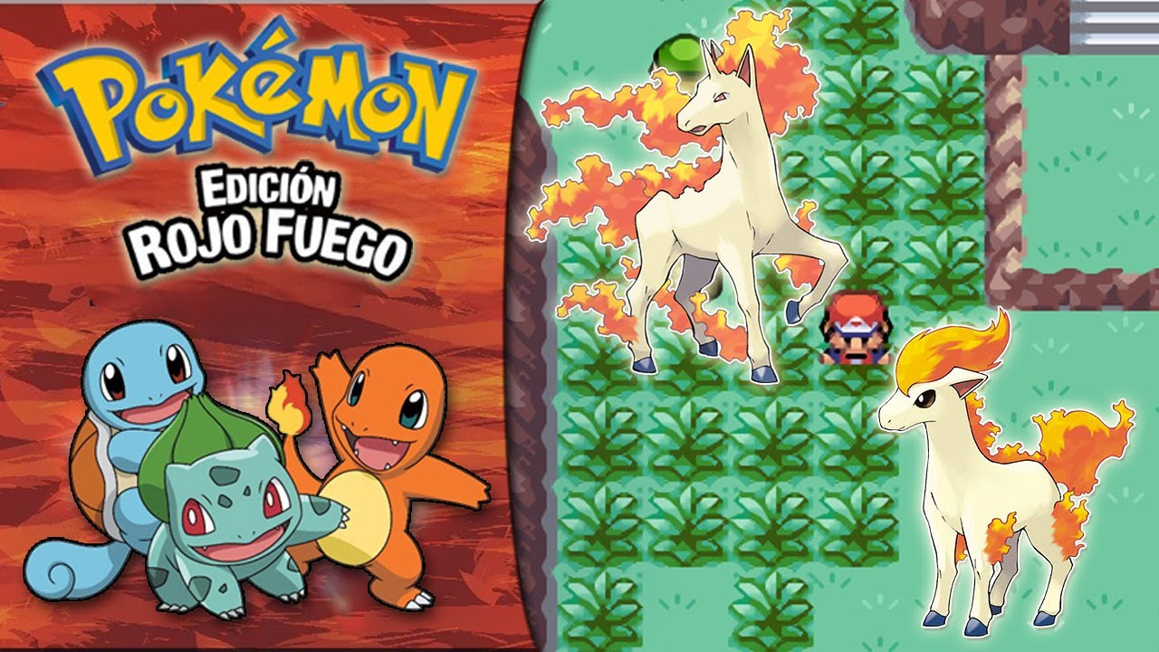 COMO CONSEGUIR ATRAPAR Y CAPTURAR A PONYTA Y RAPIDASH EN POKEMON ROJO FUEGO Y VERDE HOJA