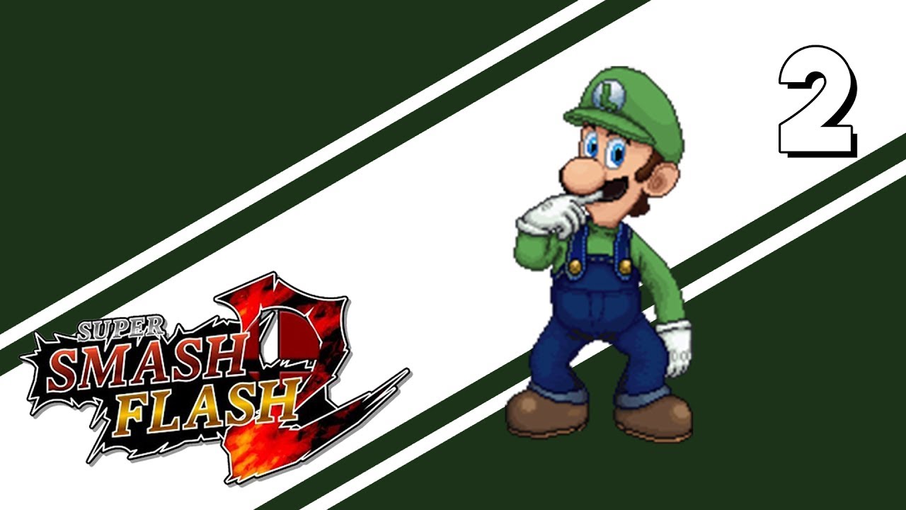 LUIGI CLASSIC - Let's Play Super Smash Flash 2 Beta - 2 - Gameplay