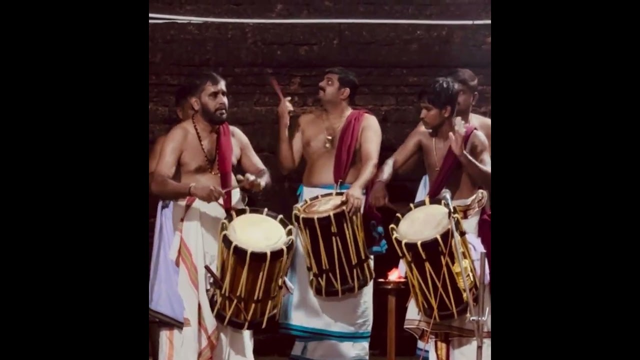 Sadanam Ramakrishnan Asan 🔥Sadanam Aswin murali💥 double Thayambaka