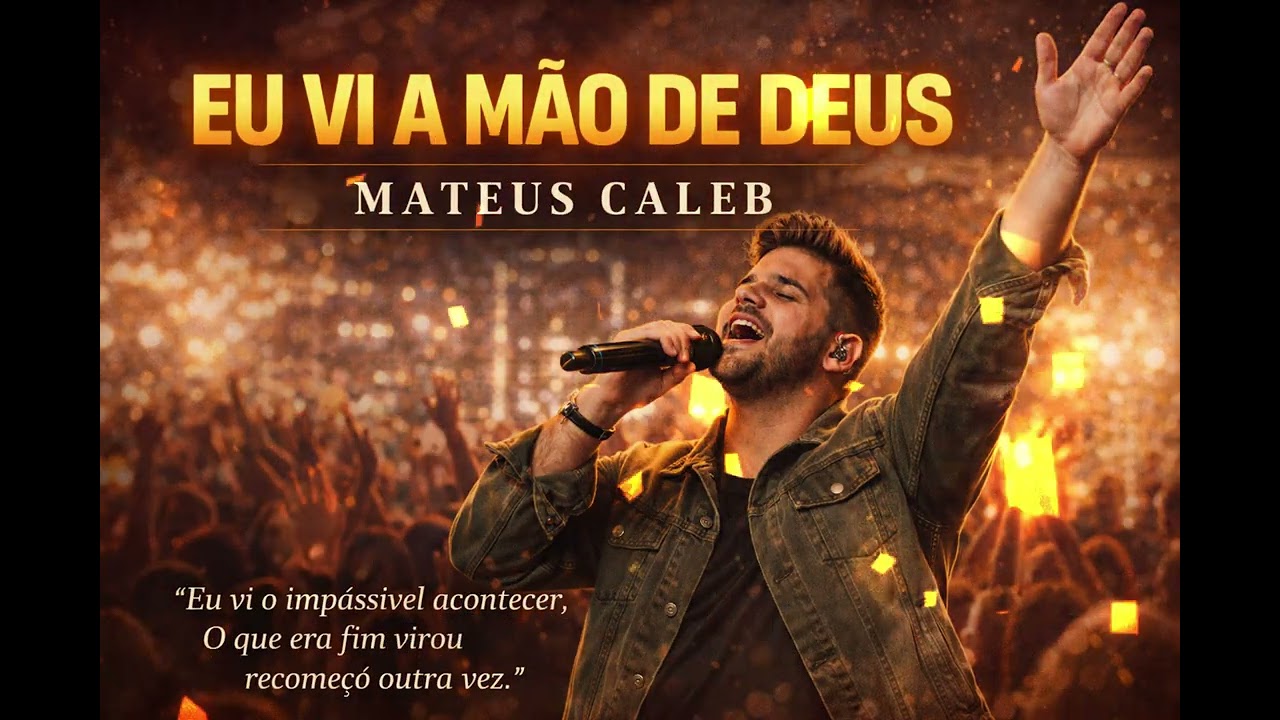 🎵 EU VI A MÃO DE DEUS - Mateus Caleb #worship #groove