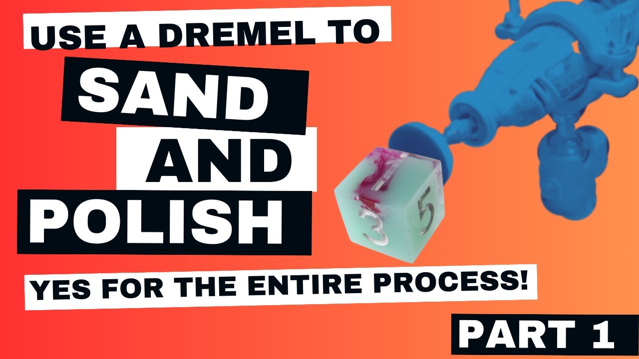 The ENTIRE SANDING & Polishing process with a Dremel??!! -  Part 1