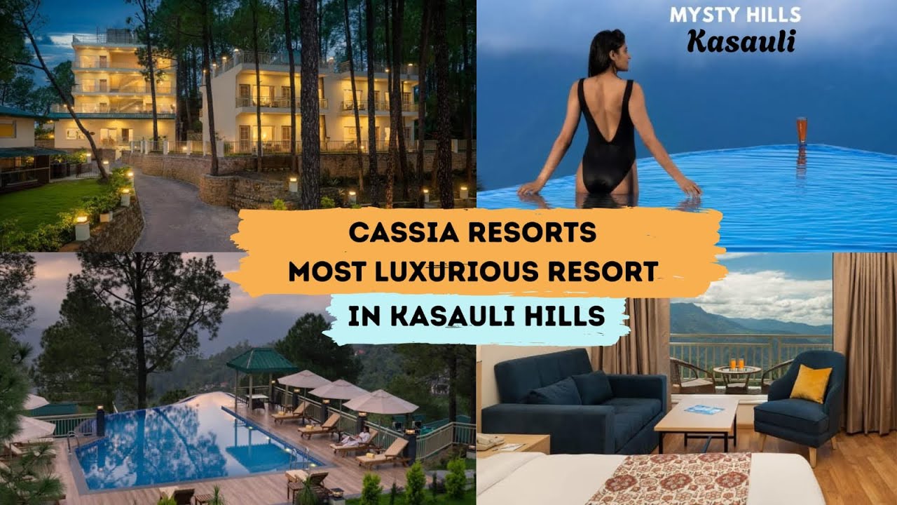 Most luxurious Resort in Kasauli Hills - Cassia Resorts ⭐️ | Best Swimming Pool Resort in Kasauli