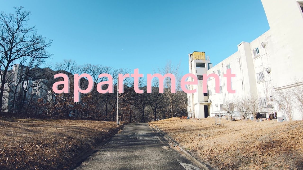 수성구 두산동 삼풍아파트 (4k) - The most beautiful apartment in Daegu. Korea