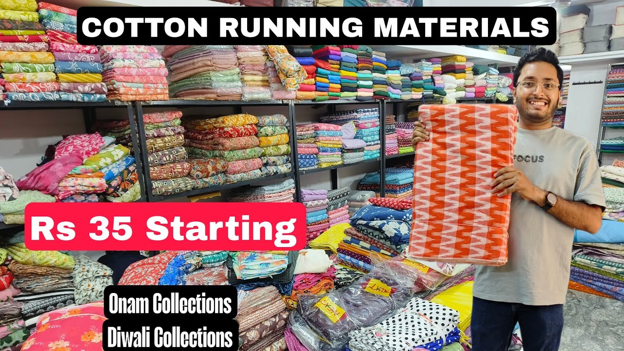 Co-ord Set Fabrics, 3 Pcs Cotton, Ikkat Cotton, Kalamkari Cotton, Pure Cotton Running Fabrics 