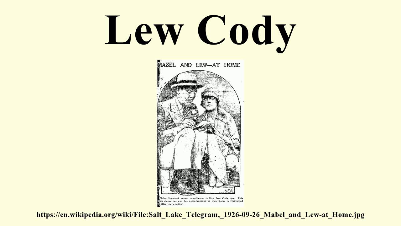 Lew Cody