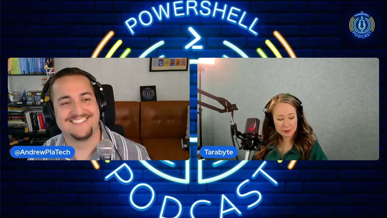 Learning PowerShell in 2026 with Tara. The PowerShell Podcast E214