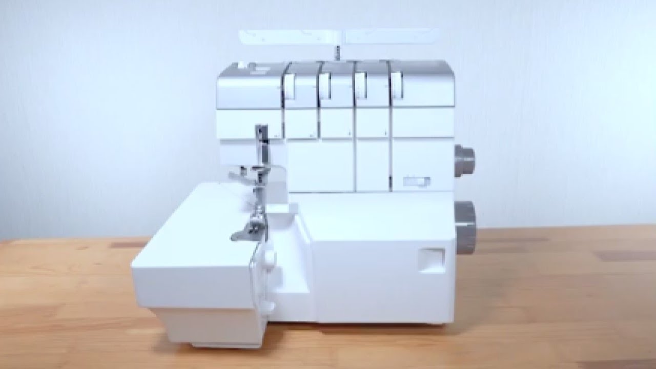 Janome AirThread 2000D Professional Overlocker Video