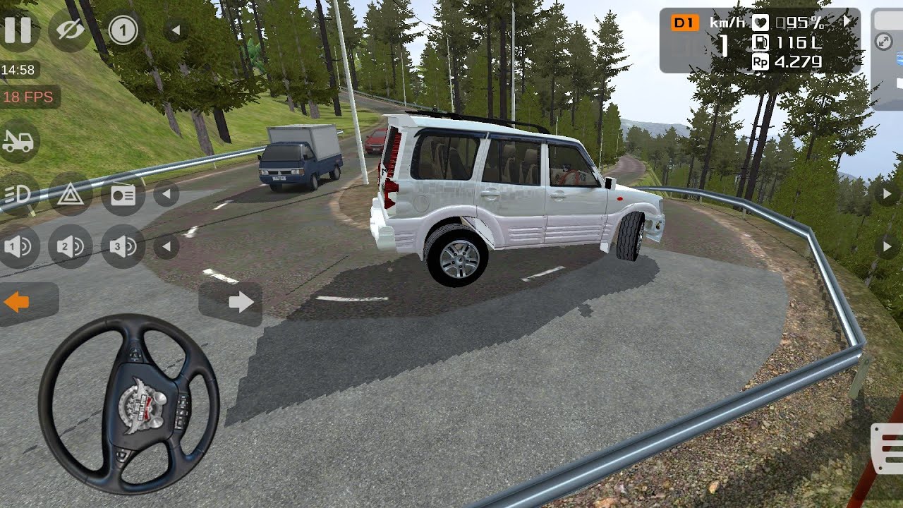 DRIVE MAHINDRA BOLERO IN HILLS AREA