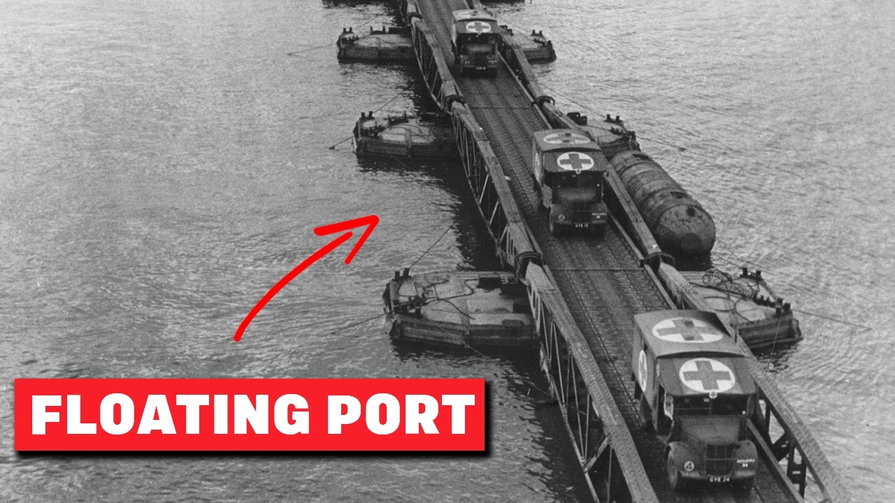 How British Engineers Built a Giant Harbour From Nothing After D-Day