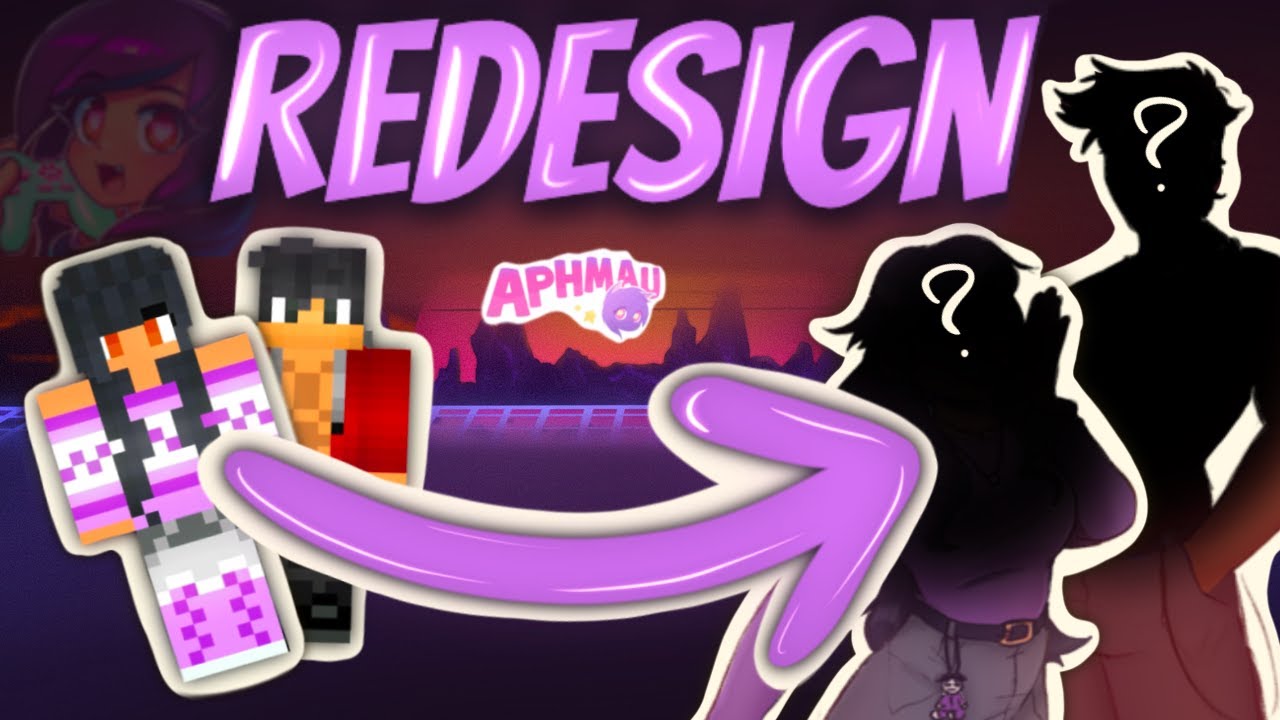 Redesigning Mystreet Characters! || Aphmau & Aaron || Commentary + Speedpaint