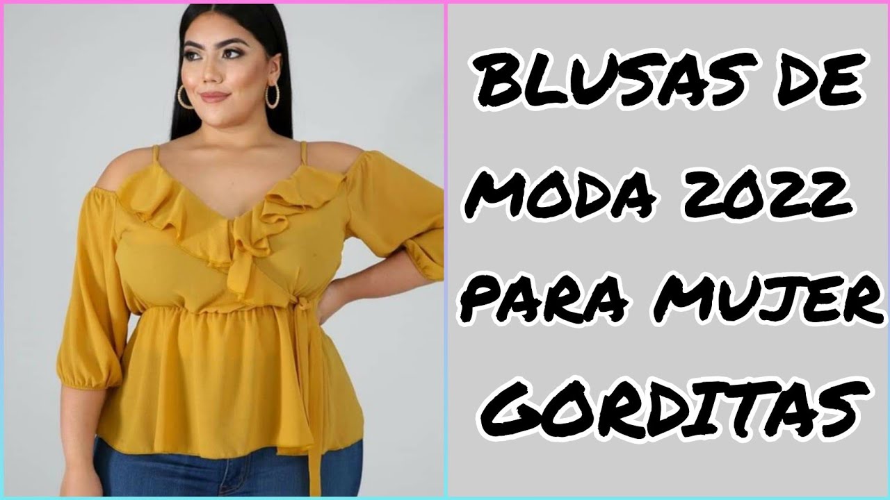 BLUSAS DE MODA 2024 PARA MUJERES GORDITAS / MODELOS DE BLUSAS DE MODA PARA GORDITAS 2024 / BLUSEN