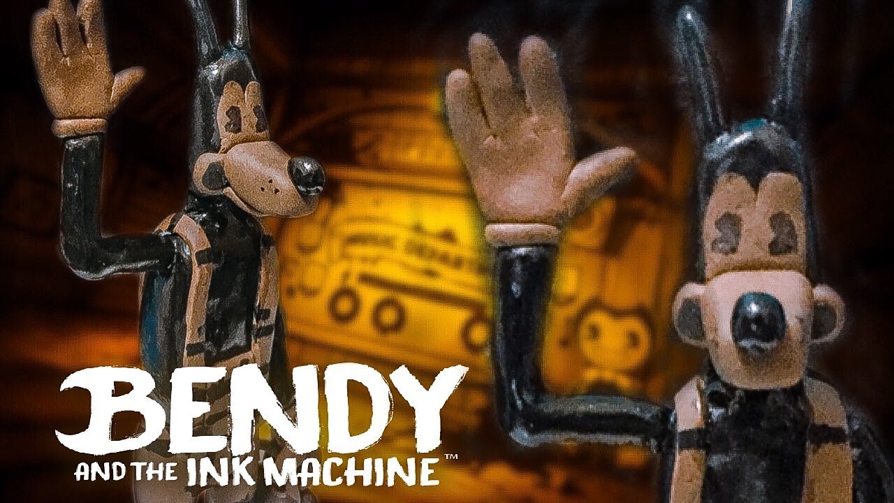 BORIS THE WOLF from Bendy and the ink Machine ★Polymer Clay 