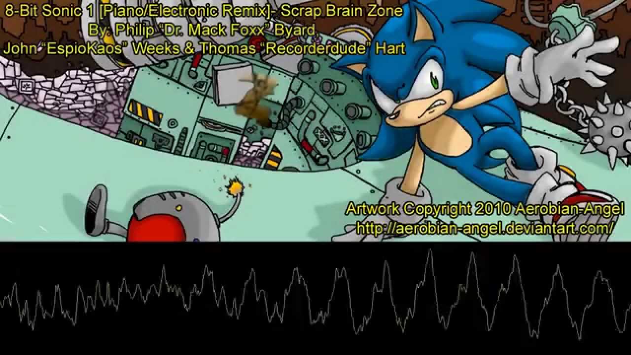 8-Bit Sonic 1 [Piano/Electronic Remix]- Scrap Brain Zone