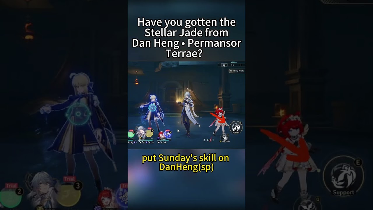 Have you gotten the Stellar Jade from Dan Heng &bull; Permansor Terrae？