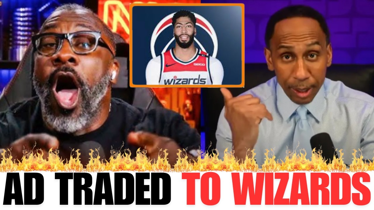 Shannon Sharpe & Stephen A GOES OFF After Anthony Davis Shocking Trade To Wizards