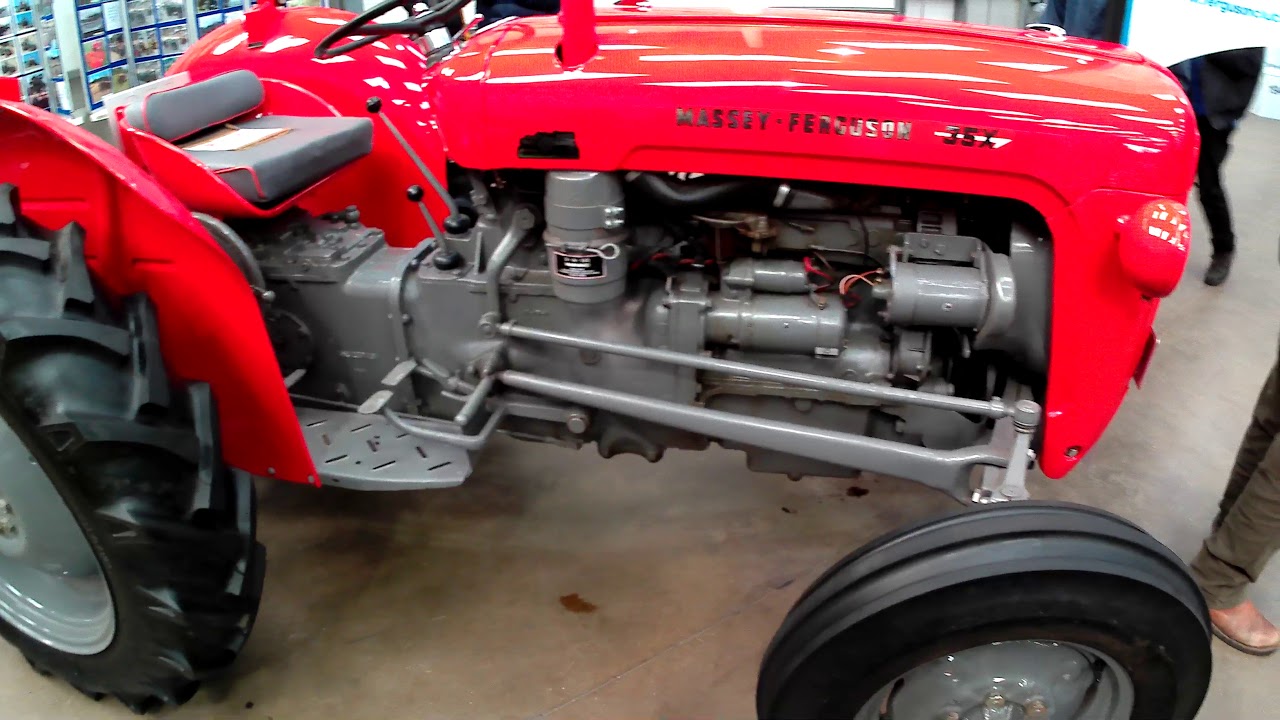 1964 Massey Ferguson 35X 2.5 Litre 3-Cyl Diesel Tractor (44HP)
