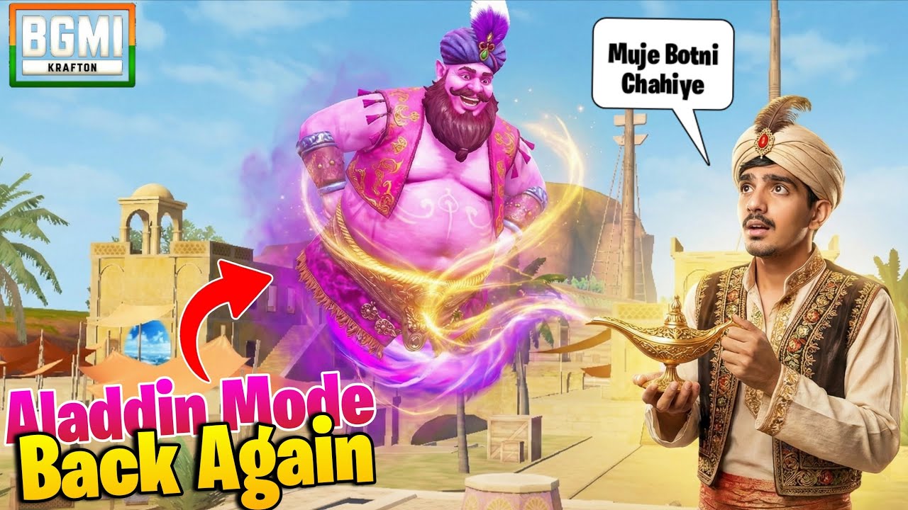 OMG 😱 ALADDIN SKYHIGH SPECTACLE MODE BACK AGAIN 😍 BGMI NEW UPDATE