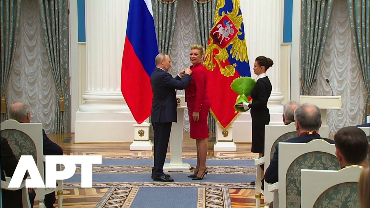 Putin Honors Maria Zakharova with Prestigious State Award | Watch Her Speech | APT