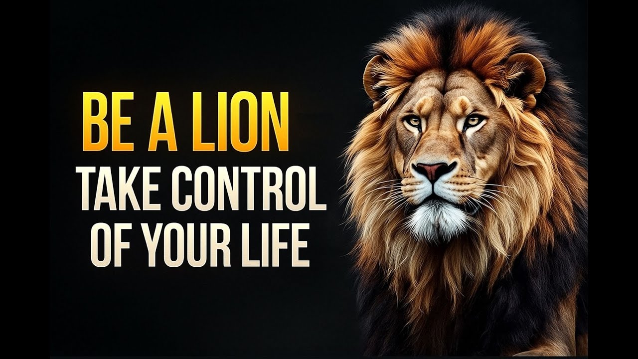 #Be a Lion and Take Control of Your Life – Don’t Be a Sheep Following the Herd