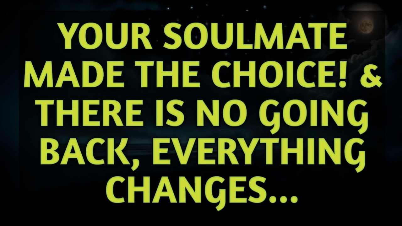 🌙 Your Soulmate Said YES To This Love – Everything Changes From This Moment ✨ Universe Message