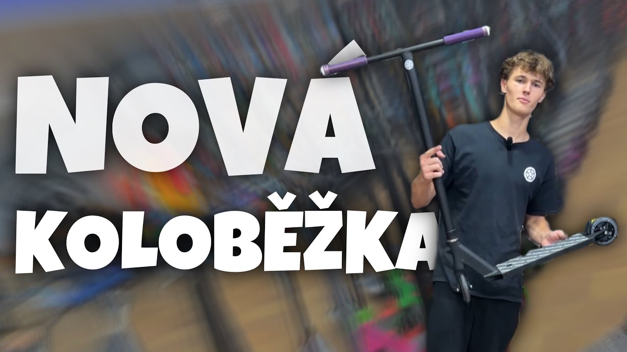 JEDINÝ KUS V ČESKU! *nová koloběžka*