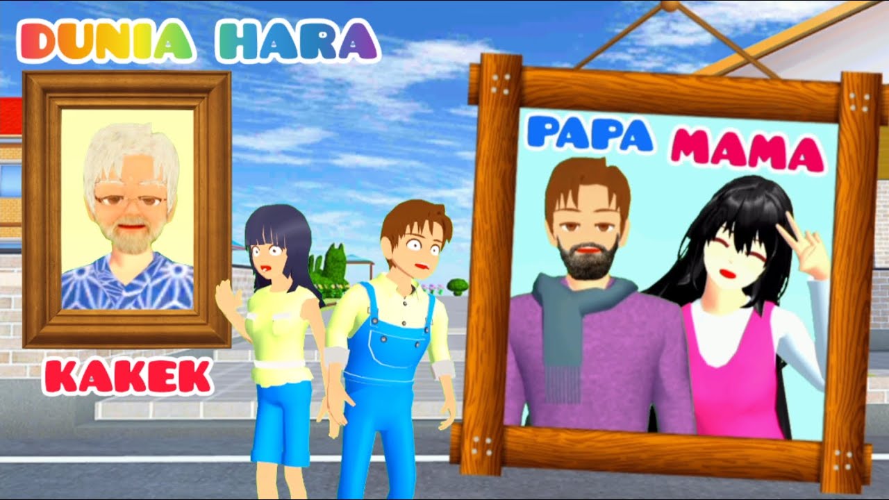 Papa Mama Yuta Mio Pulang 😍 | Yuta Ketemu Mama Hamil Melahirkan Bayi Kembar | Dunia Hara Sakura