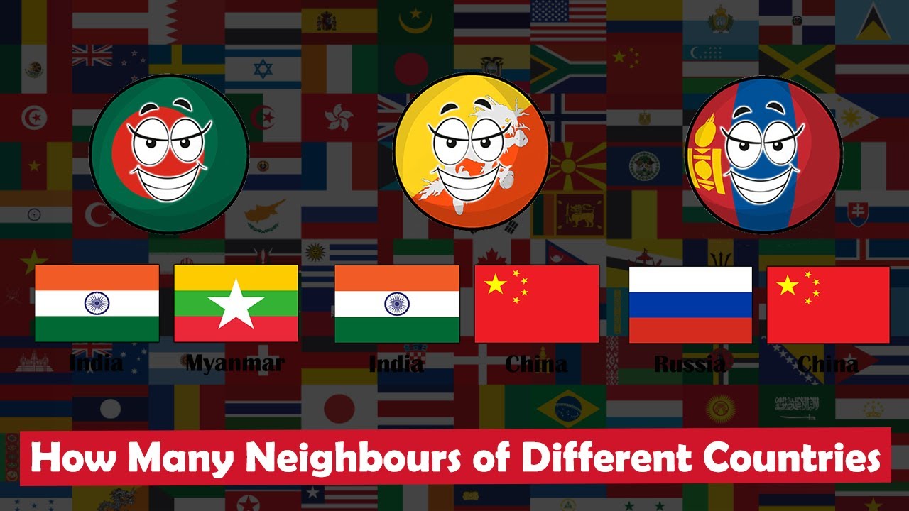 How Many Neighbors of Different Countries