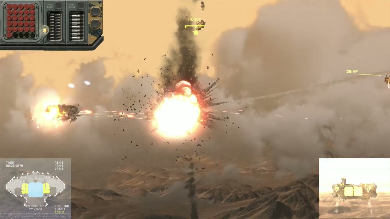 Fast cruiser test. The concept of partial armoring.