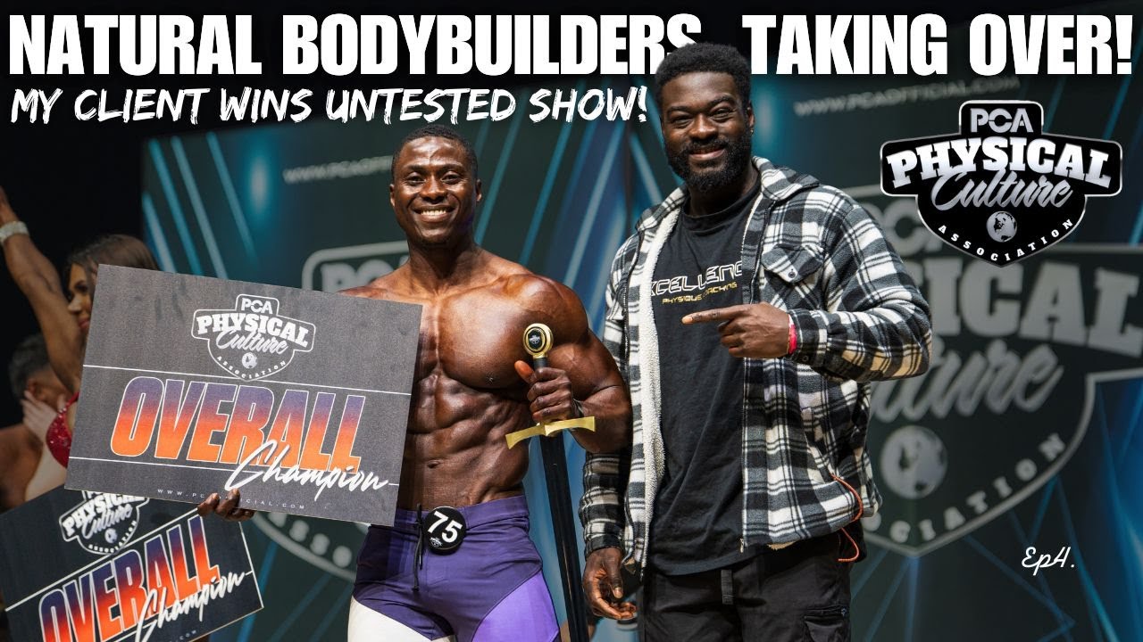NATURAL BODYBUILDERS ARE TAKING OVER!...MY CLIENT WINS UNTESTED SHOW | ROAD TO PRO