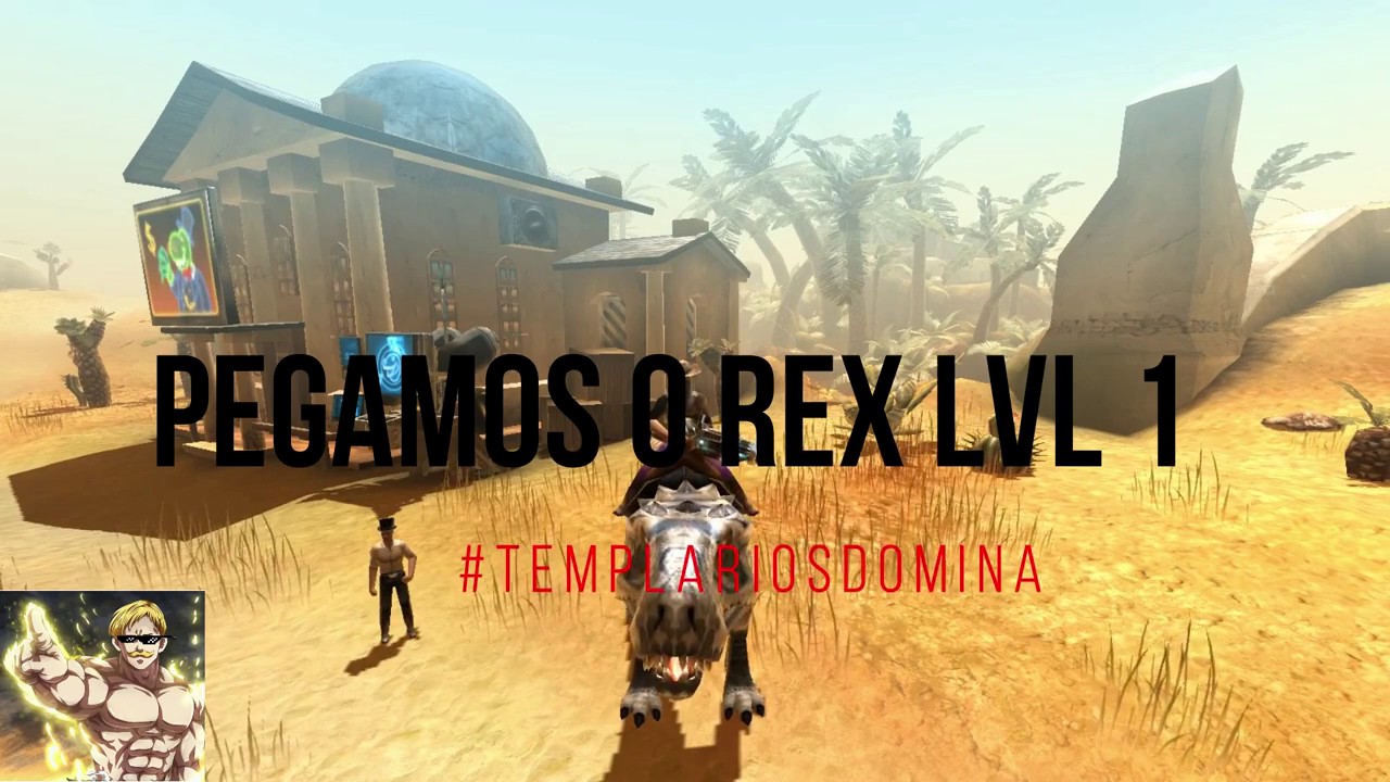 DINO STORM - PEGANDO O REX LVL 1